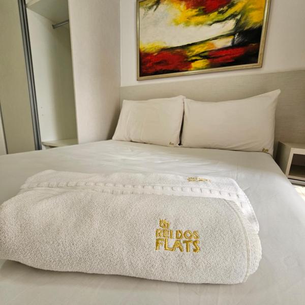 METROPOLITAN BARCELONA, JARDIM GOIÁS, AVENIDA DEPUTADO JAMEL CECÍLIO, AO LADO DO FLAMBOYANT SHOPPING, RESTAURANTES, LAZER COM PISCINA, ACADEMIA E SAUNA, ESTACIONAMENTO GRÁTIS, ENXOVAL COMPLETO DE CAMA E BANHO, LAVANDERIA GRÁTIS, By REI DOS FLATS