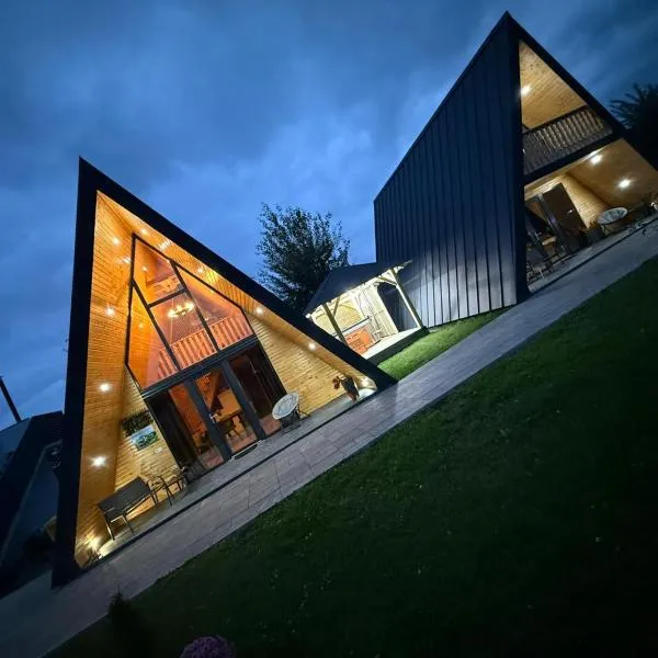 A Frame Bâlea Chalet โรงแรมในคือร์ตีโชอารา