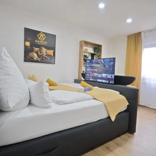 DANESSI-Business-Apartment, nahe Industriegebiet und Koblenz, WLAN, Smart TV Boxspringbett mit Waipu, Vollausgestattete Küche uvm, ξενοδοχείο σε Mulheim-Karlich