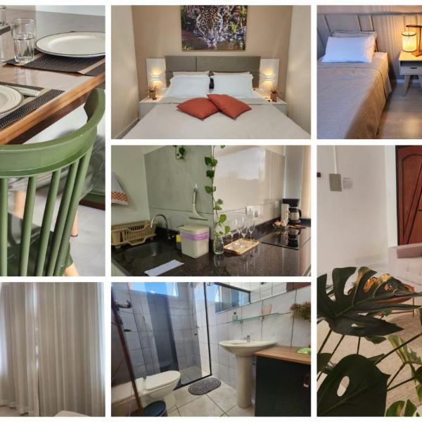 Lindo apartamento no centro 3min do Shopping JL a pé com 2 quartos