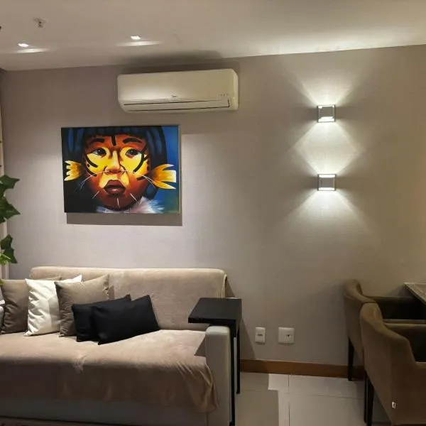 FLAT Moderno próximo ao Riocentro - Rock in Rio - Projac - Farmasi Arena - Parque Olímpico, hotel i Rio de Janeiro