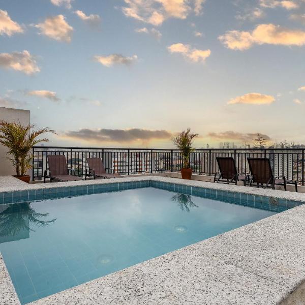 Belo Studio na Liberdade | Piscina, Varanda, Wi-Fi - Foto 4