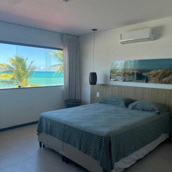 Casa espaçosa, luxuosa, beirar mar, proxima a carneiros, 6 suites - Foto 2