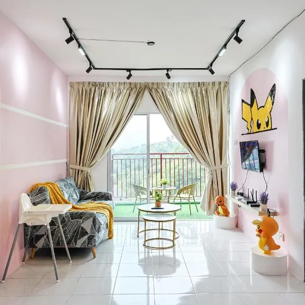 Luxury Pokemon Room With kids Playground Clover Home G-15, hotel v destinaci Brinchang
