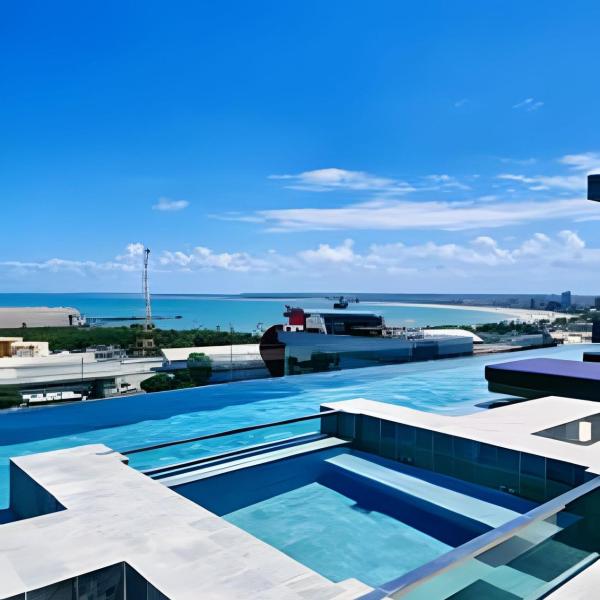 New Time Pajuçara | Beira Mar + Piscina infinita