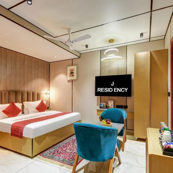 J Residency Near Nizamuddin Railway Station, hotel v Novém Dillí