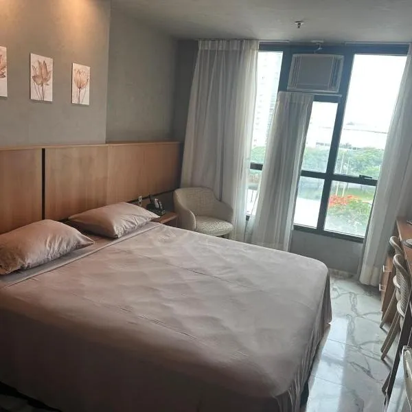 Flat Comfort Taguatinga - Cama King - Sauna, academia e Piscina - Propriedade Particular 508, Hotel in Brasilia