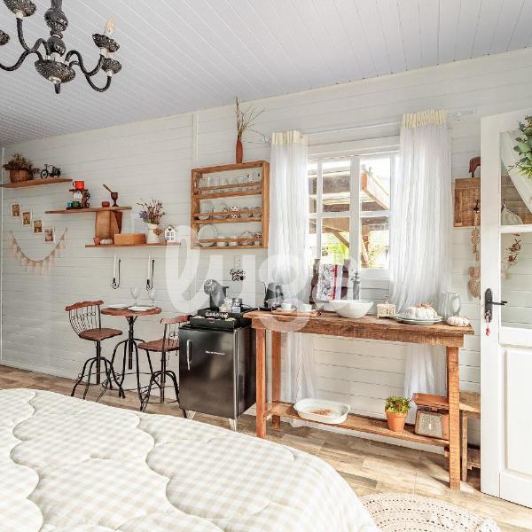 Cabana Coração: Romantismo, Banheira e Natureza - Foto 4