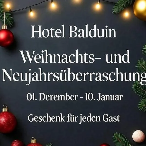 Hotel Balduin - Natur & Flussblick, hotel in Balduinstein