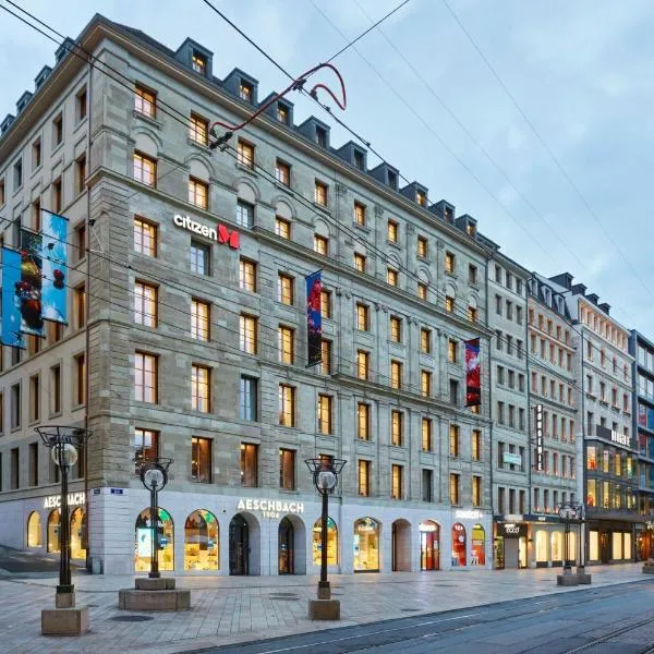 citizenM Geneva, hotel in Genève