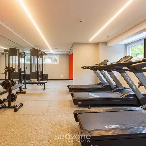 Your complete stay in a building with a pool and gym in the best location in São Paulo - CARs, hotel in São Paulo