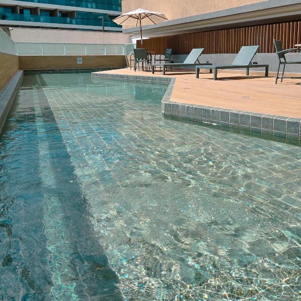 CL316- Flat 250m da praia com piscina, sauna e academia by Oasis Ferias