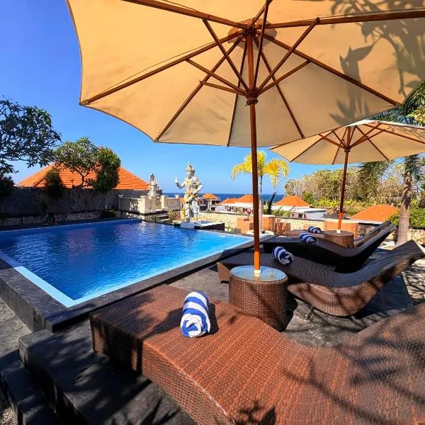 Pooja Ocean View Cottage, hotel Nusa Penidában