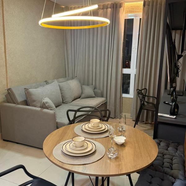 Flat Novo, Lindo e completo!Com piscina Incrível e pôr sol! - Foto 5