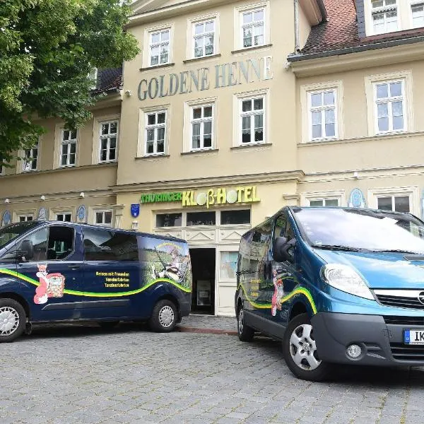 Hotel garni Goldene Henne, hotel v destinaci Arnstadt