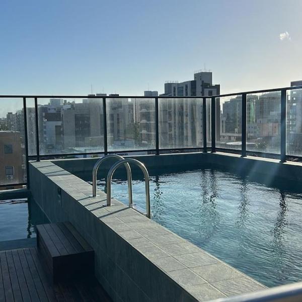Flat - Beira-Mar - Piscina - Intermares - Foto 4