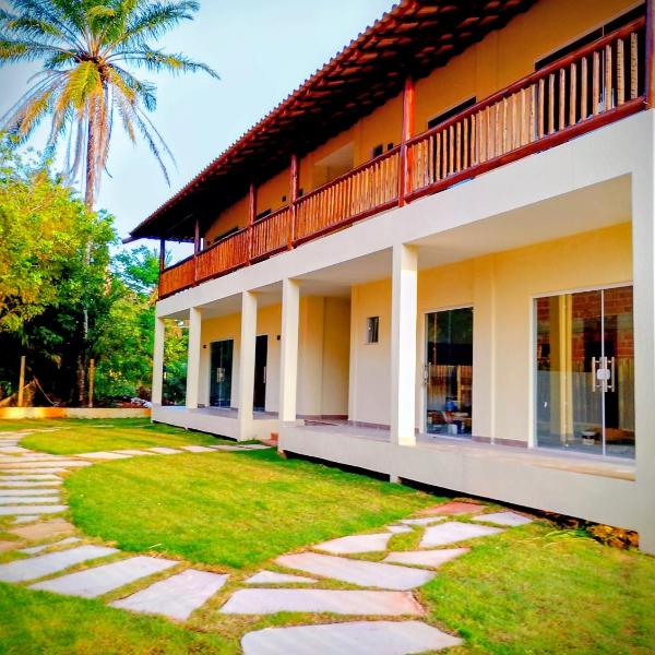 Apartamento Sol de Maraú a 10 min da Praia Conforto em Barra Grande