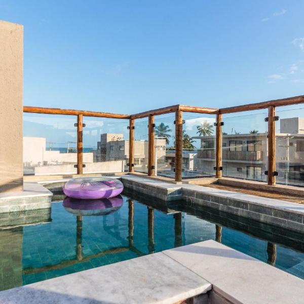 MHV Milagres - Casa Lanaí 18, Casa em Cobertura com Piscina Privativa, Vista para Mar, a Poucos Metros da Capela dos Milagres e da Praia do Riacho.