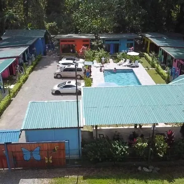 Caribbean Blue Morpho Casitas, hotel v destinaci Talamanca