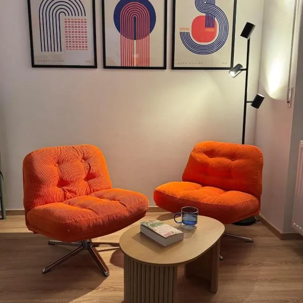 VibrantApt - Ruhig & Modern - 15 Min ins Zentrum - Uniklinik-Nähe - Privatparkplatz - Schnelles WLAN - Terrasse – hotel w Dreźnie