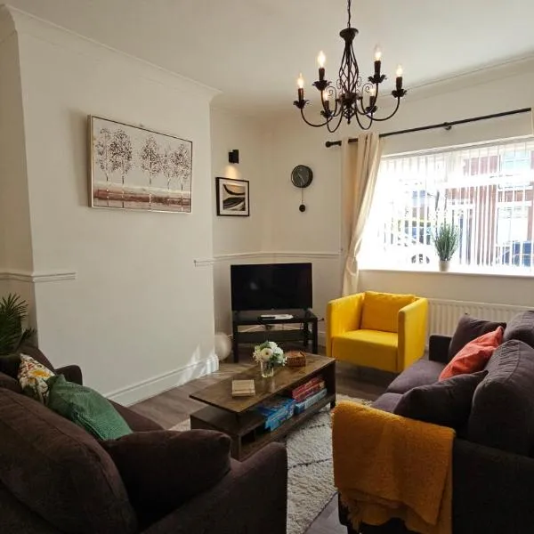 Ushaw HillTop View-Suburban Free Parking Ideal for Work-Stays & Families, hotel in Ushaw Moor