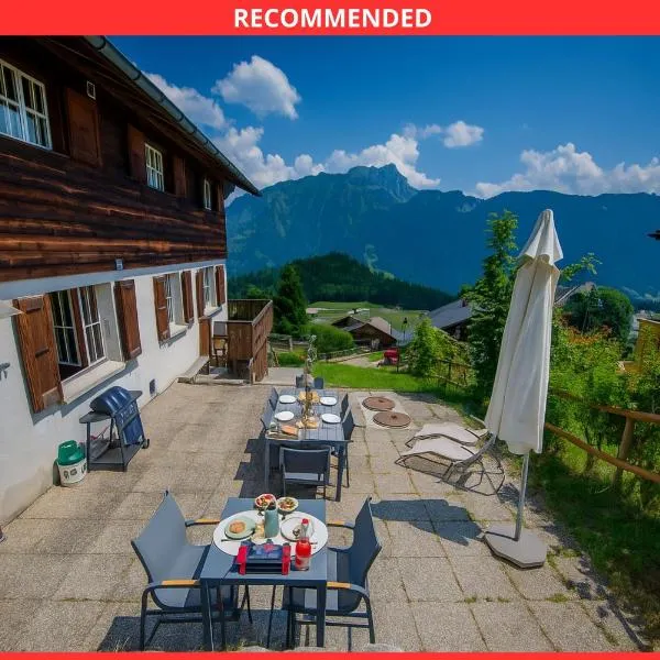 Studio loft avec sauna & terrasses alpines, ξενοδοχείο σε Leysin