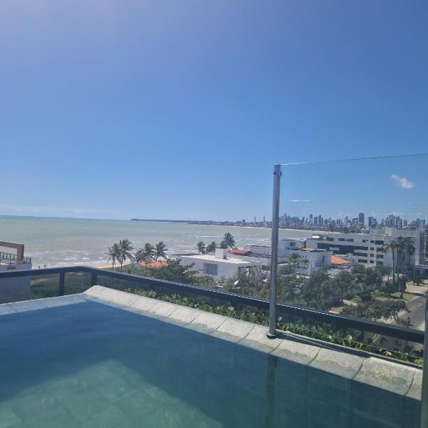 Flat 602 na Cobertura Luxo com Vista Panorâmica Mar Caribessa I Frente Mar Orla Bessa - Foto 4
