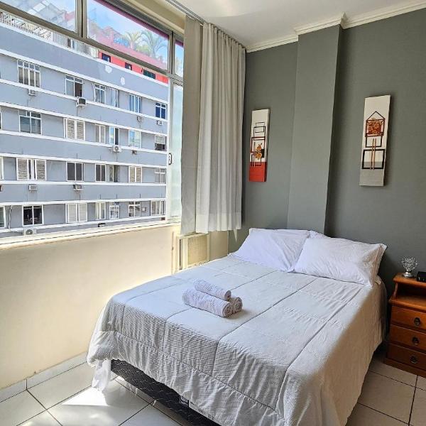 Studio c/ Ar | 5 min Praia Copacabana