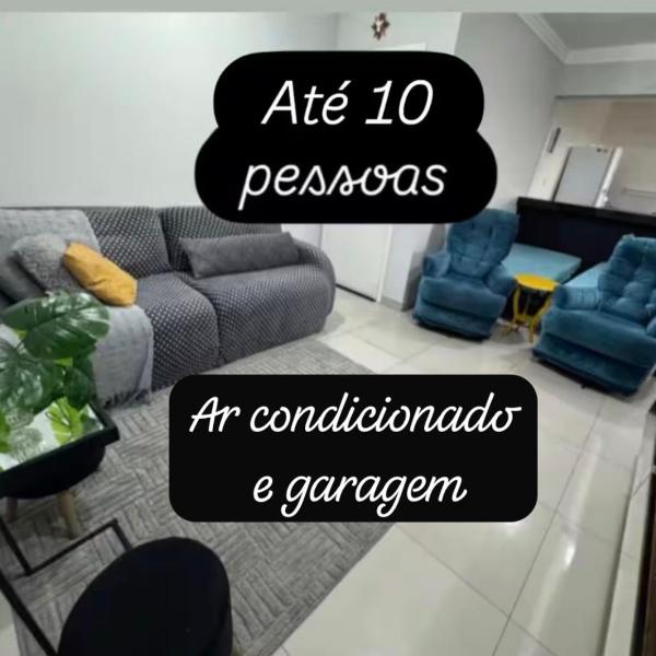 Apartamento telado ar condicionado no centro até 10 pessoas
