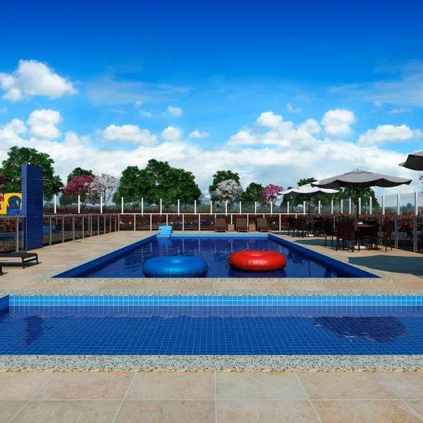 Apartamento com piscina e garagem privativa - Foto 4