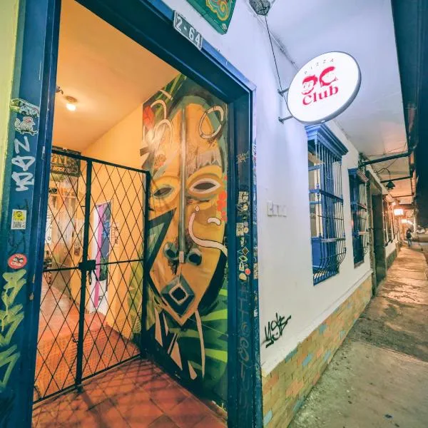 Lienzo Hostel and Mural Art Museum, hotell i Popayan