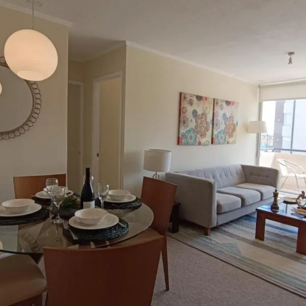 Depto en condo, 2D 1B, aire estacionamiento, full, hotel di Curicó