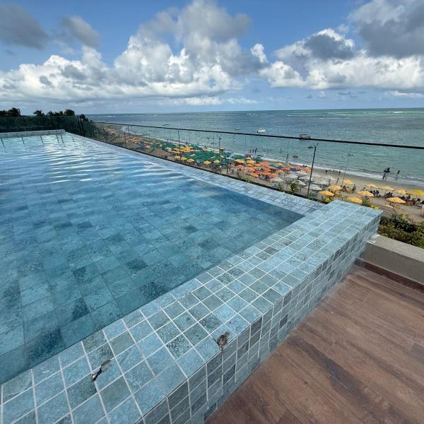 flat 325 - Açores - beira mar de Tamandare - PE - Foto 4