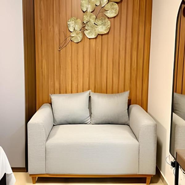 Flat 15 com Cama Queen e Ar Condicionado - Foto 3