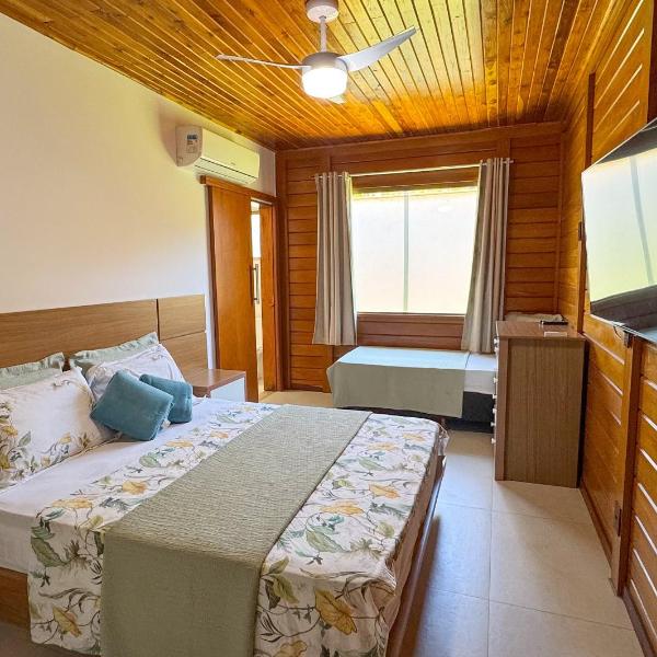 Casa de Madeira Castelhanos com Piscina e 4 Suítes - Foto 4