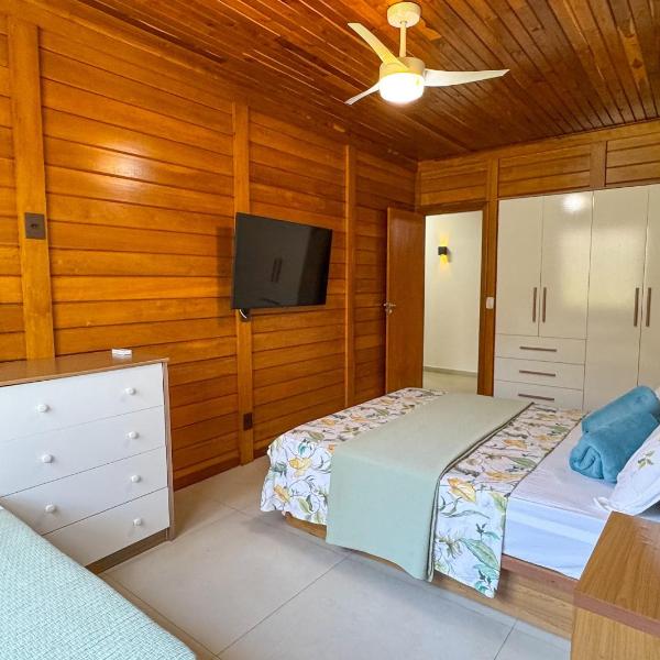 Casa de Madeira Castelhanos com Piscina e 4 Suítes - Foto 5