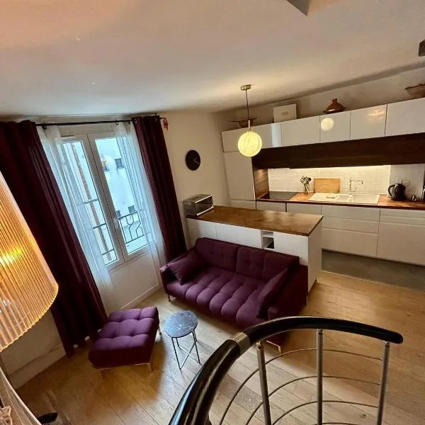 Joli Duplex Confort T2 Paris Porte De Versailles, hotell i Vanves