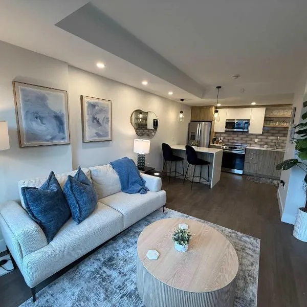 Bright 1 BR with waterview and 6 appliances, hotel v destinácii Halifax