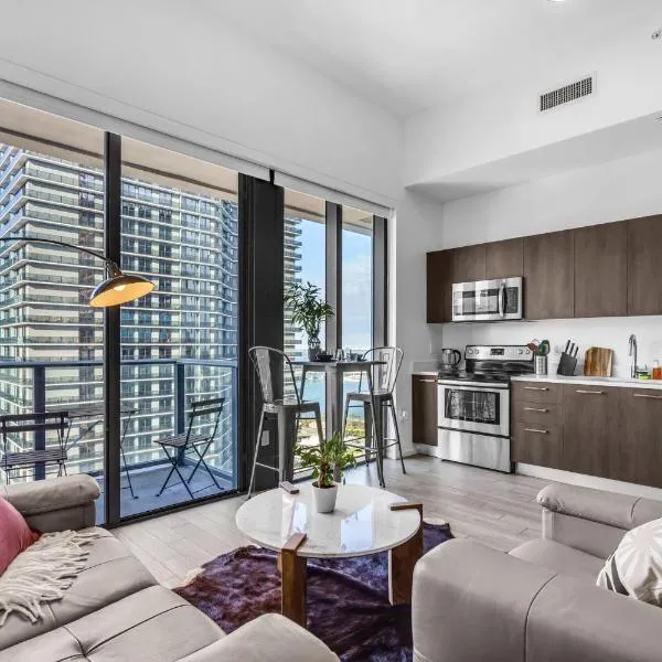 Downtown Luxe Studio Miami Skyline Retreat, hotel di Miami