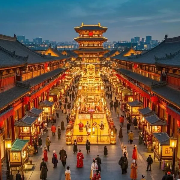 Engji M Hotel (Xi'an Yongning Gate Xiaozhai Branch), hotel sa Xi'an