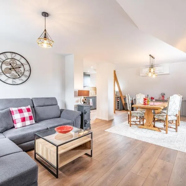 Alsace Moderne - T2 60 m2, terrasse, fibre & Netflix - Niederbronn-les-Bains, hotel in Niederbronn-les-Bains