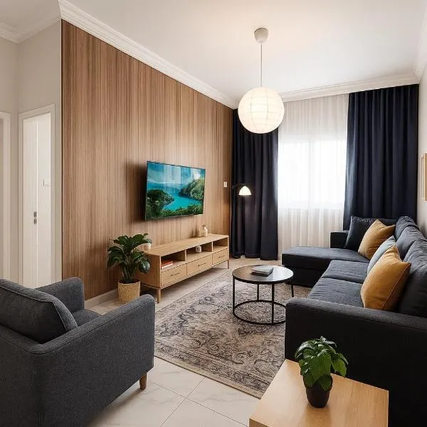 شقة هادئة بتصميم انيق ثلاث غرف ودخول ذاتي, hotel v destinaci Al-Khubar