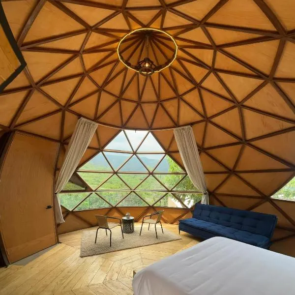 Gaiatri Holistic Glamping, hotel Tepoztlánban