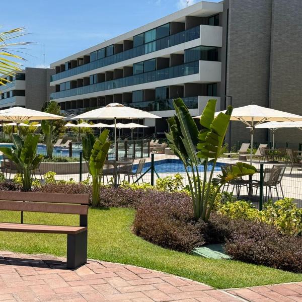 Flat Novo na Praia do Cupe - Porto de Galinhas - Beach Class Summer Resort