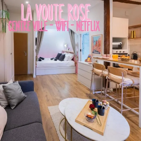 Studio Toulouse Capitole La Voute Rose – hotel w Tuluzie