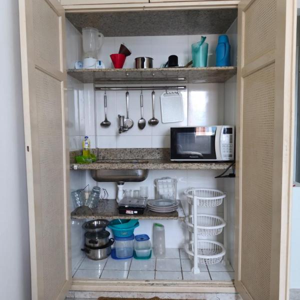 Flat no coração de Guarapari,150 metros da praia com vista encantadora - Foto 4