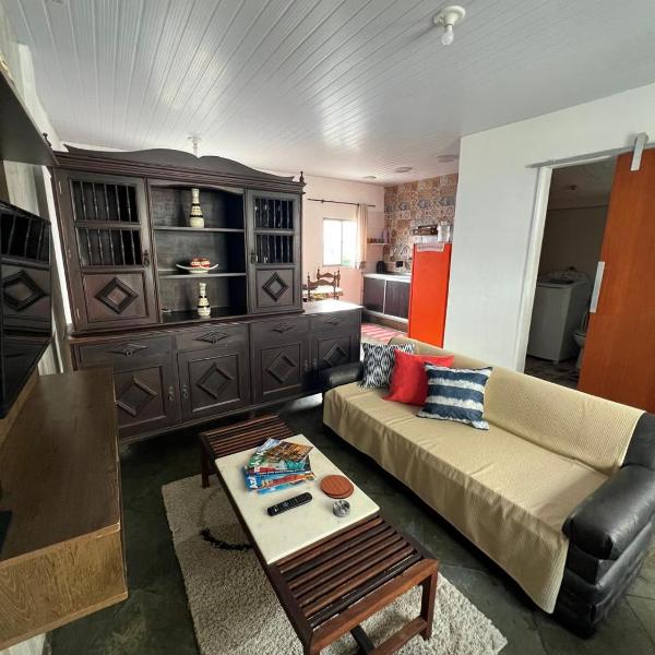 Apê da Lêda Loft - 400m da Praia do Forte