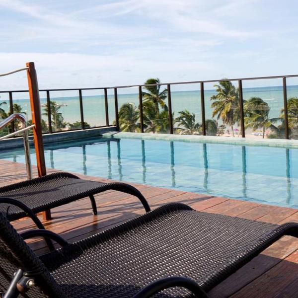 infinity at the sea hotel beira mar com cozinha equipada cabo branco