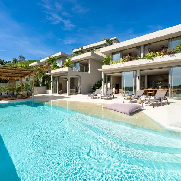 Stunning Koh Samui Villa with Infinity Pool & Ocean View "Villa Sabaï Dii", hotel in Koh Samui