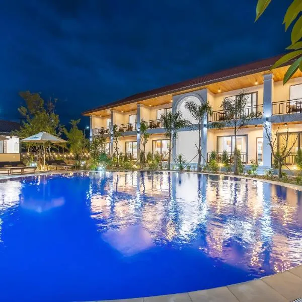 Paradise Mountain View Resort、ヴァンヴィエンのホテル